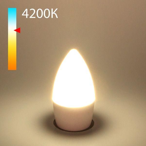 Светодиодная лампа Elektrostandart Свеча C37 8W 4200K E27 BLE2716