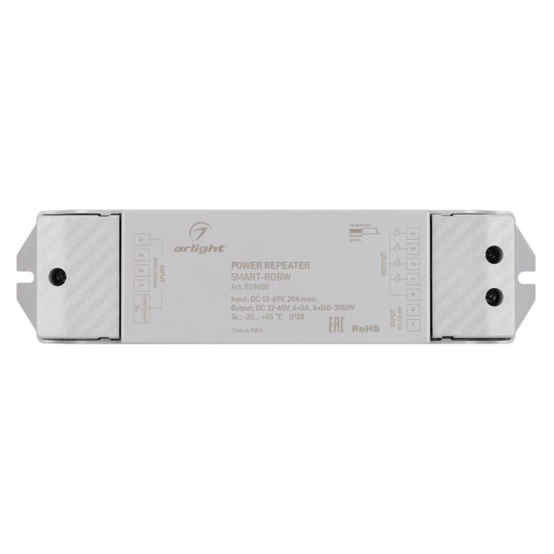 Усилитель SMART-RGBW (12-60V, 4x5A) (Arlight)