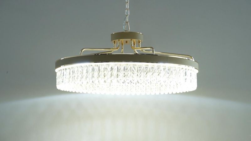 Подвесная люстра Favourite Visconte 4304-8P LED 3000-4000-6000 шампань