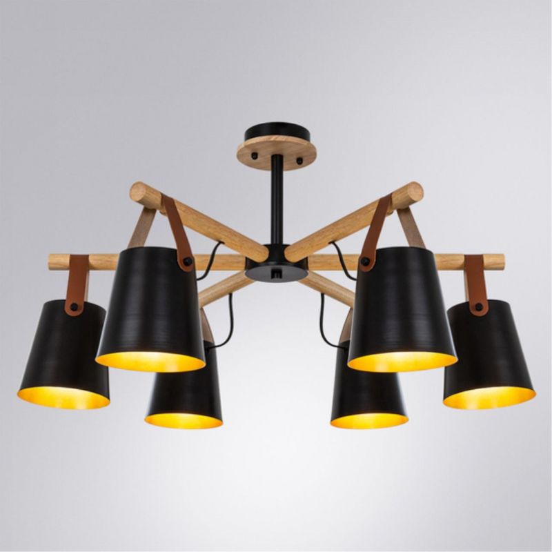 Потолочная люстра Arte Lamp THOMAS A7032PL-6BK