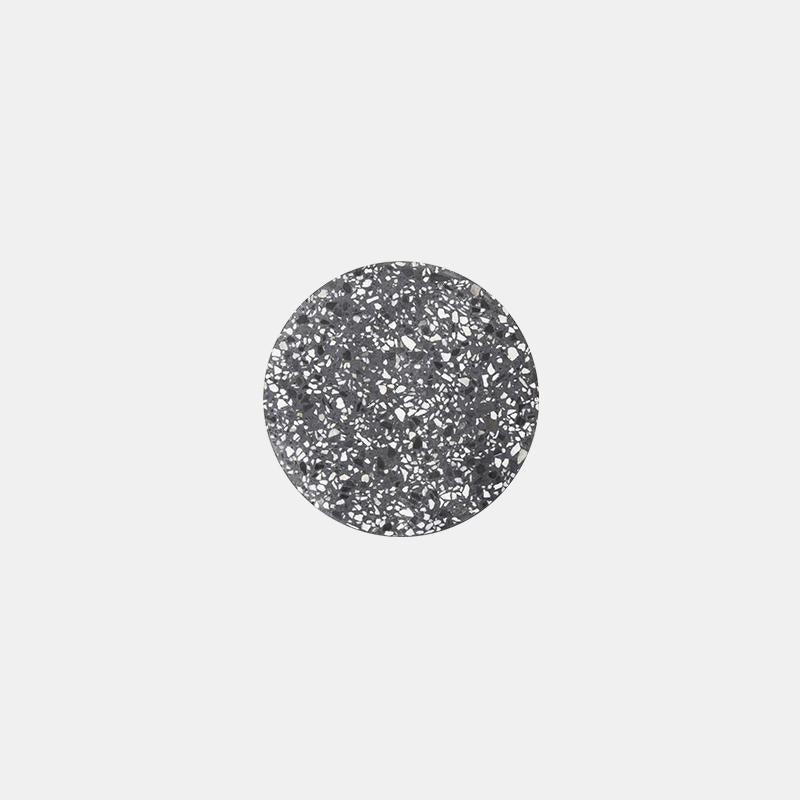 Настенный светильник Terrazzo - ∅24см x 4см, зеленый, теплый свет