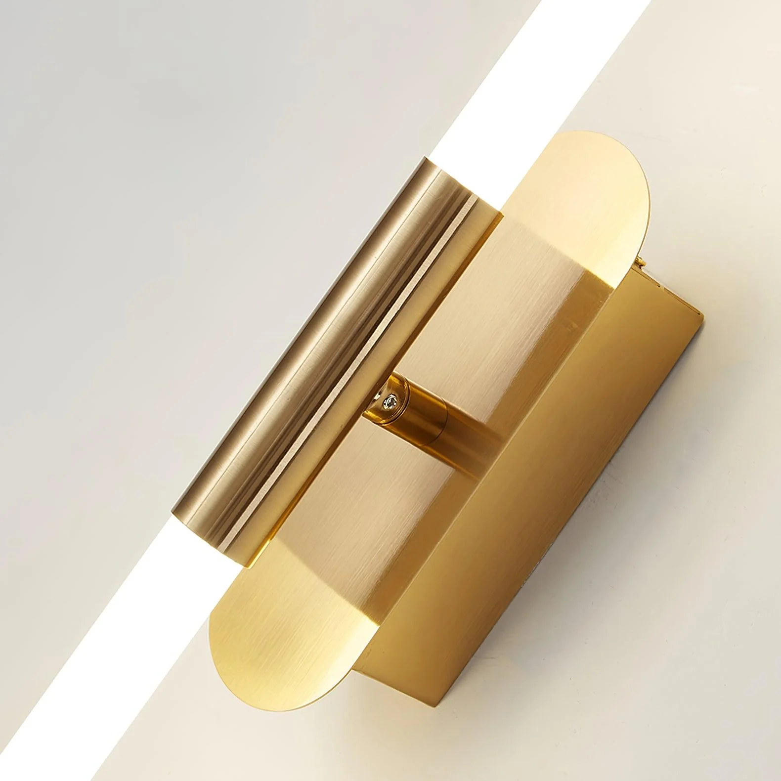 Agnes Sconce - Set of 2 / Gold / Neutral Light