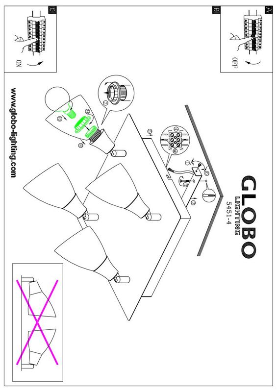 Спот Globo 5451-4