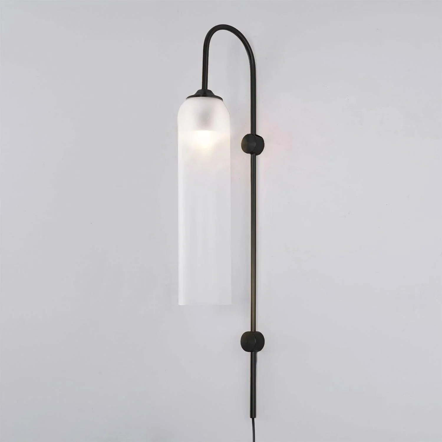 Настенный светильник Modern Glass Plug-In - черный, голубой