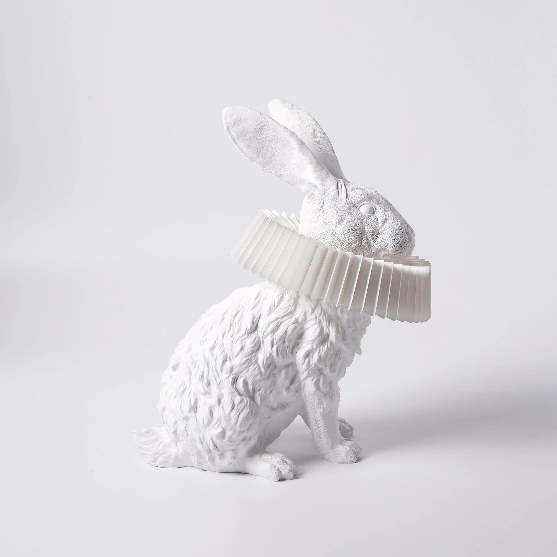 Rabbit X Table Lamp - Sit: ∅ 11.8″ x H 12.6″ / Cool Light / UK plug