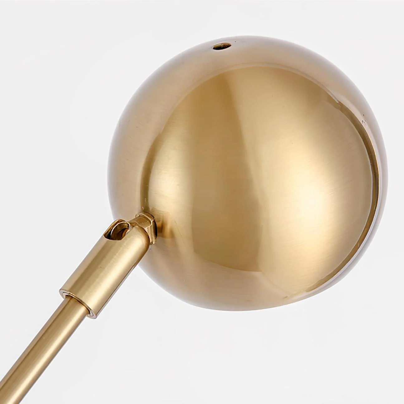 Scandinavian Floor Lamp - W 33.5″ x H 61″ / W 85cm x H 155cm / Gold / UK plug