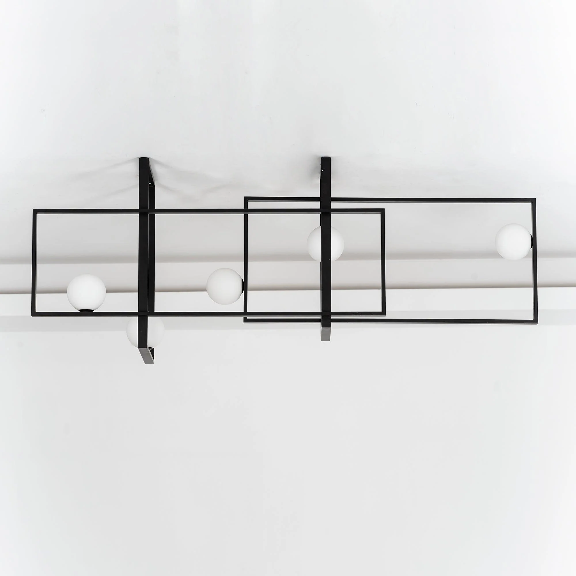 Потолочный светильник Mondrian Glass - 120см x 35см x 50см, медь