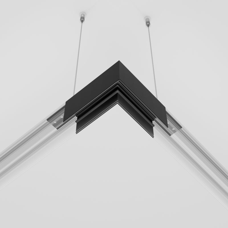 Коннектор угловой Maytoni Magnetic track system Accessories for Exility TRA034HCL-41B