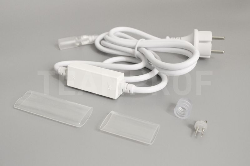 Комплектующие для дюралайта Teamprof TPF-220AC/DC-2-1.5A-W