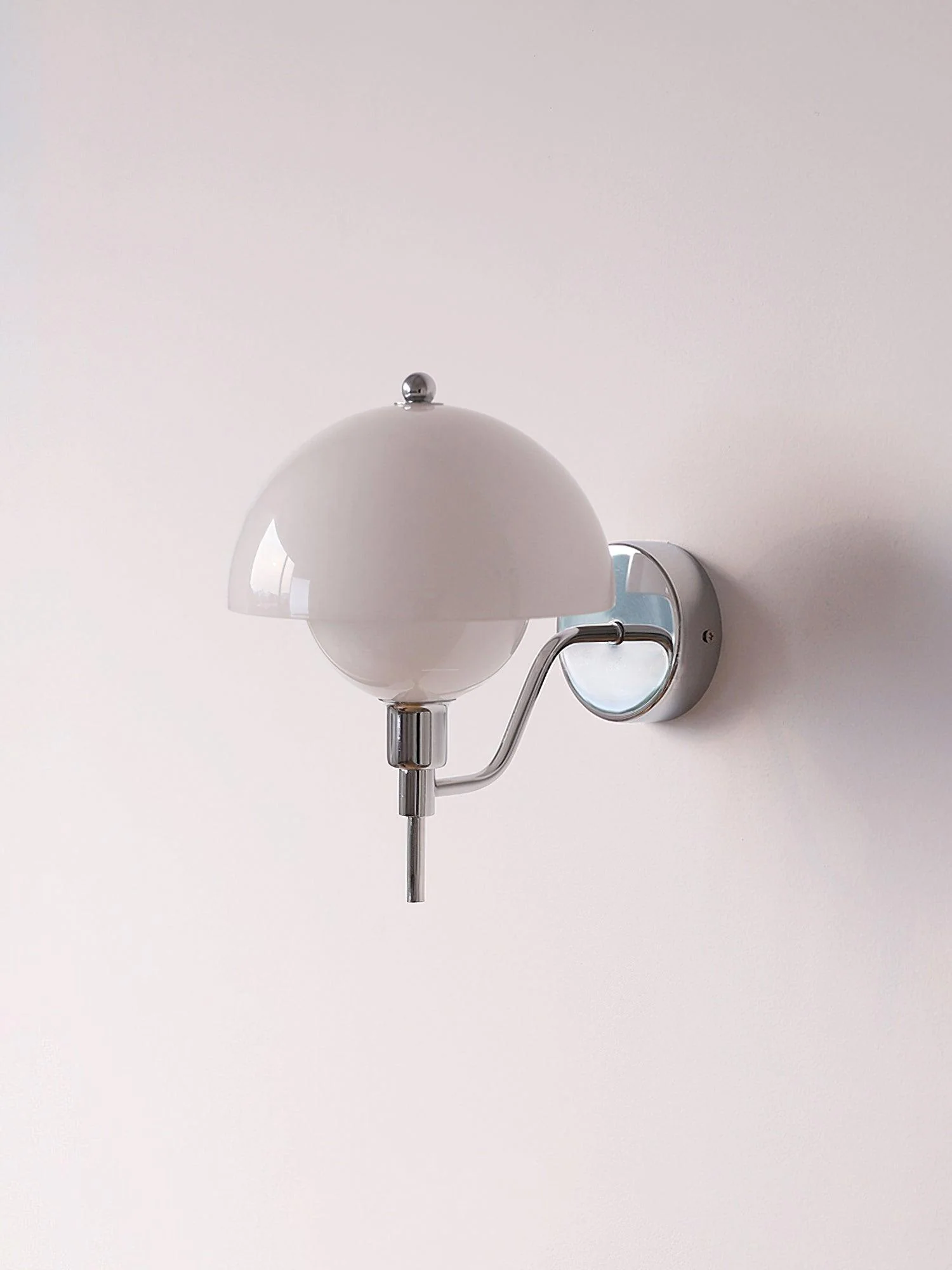 Bidle Wall Light - ∅ 7.9″ x H 10.2″ set of 2 / Chrome