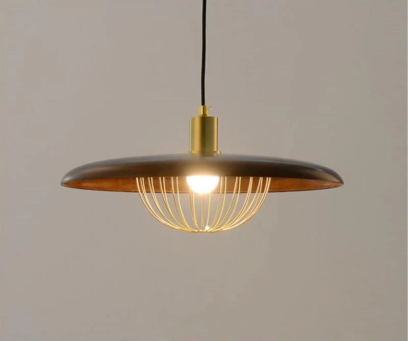 Подвесной светильник Kasa - ∅35см x 20см, медь