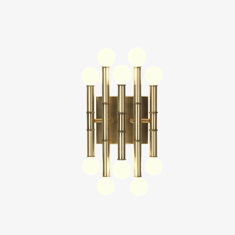 Настенный светильник Meurice - ∅22см x 37см, хром