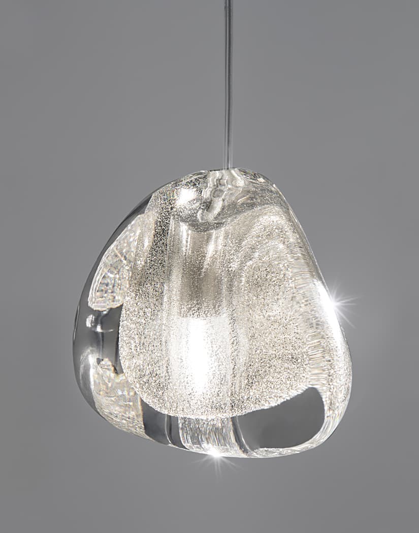Подвесной светильник Cherry Crystal - 7 подвесов ∅35см x 150см, прозрачный