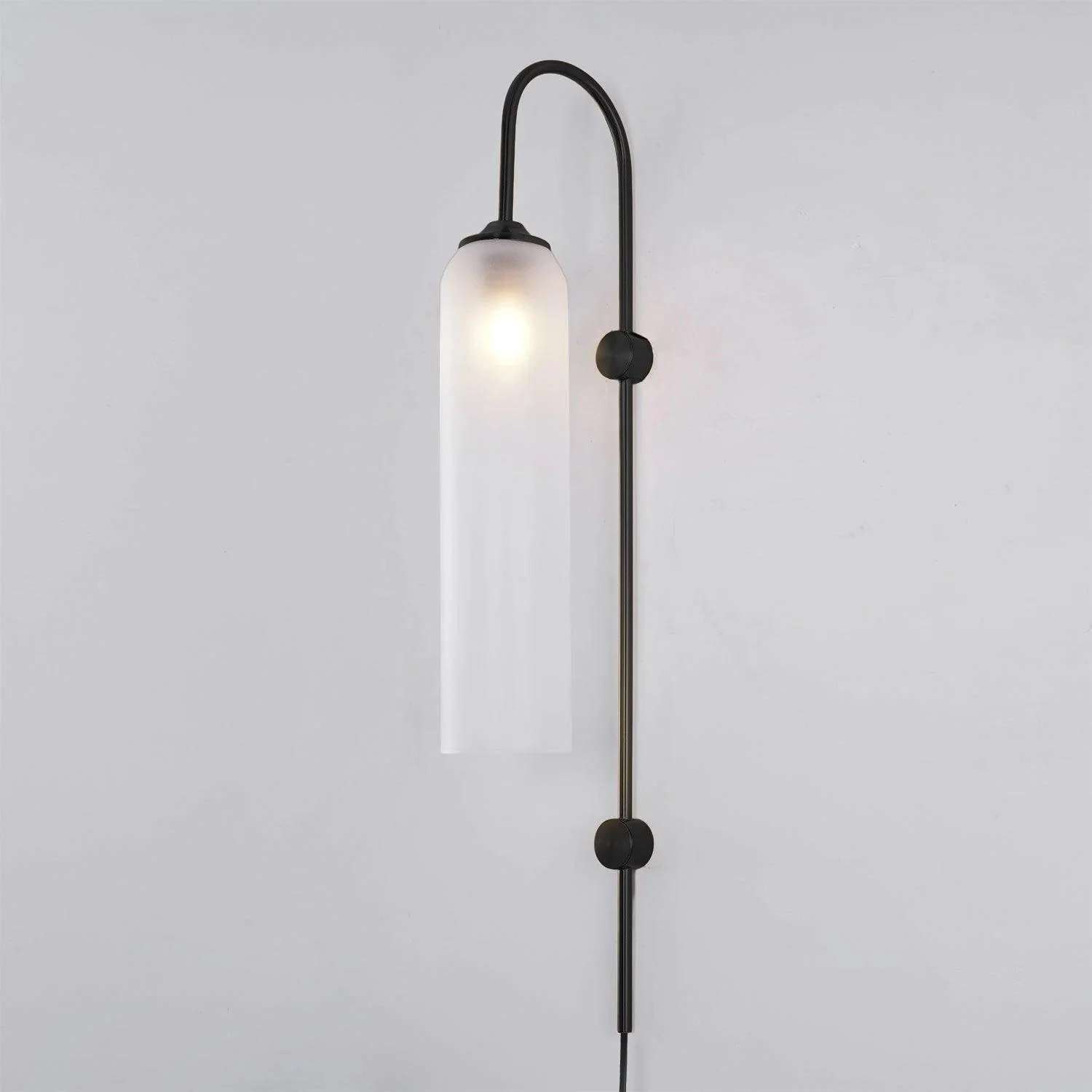 Настенный светильник Modern Glass Plug-In - черный, голубой