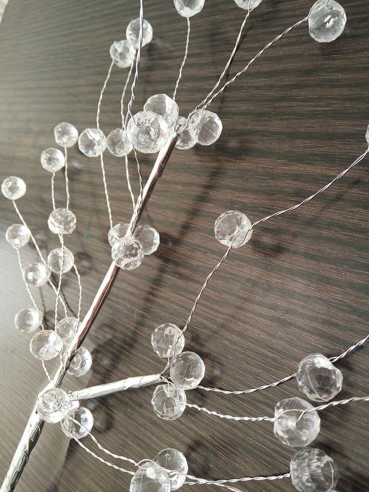 Люстра Crystal Dandelion - 12 плафонов ∅55см, хром