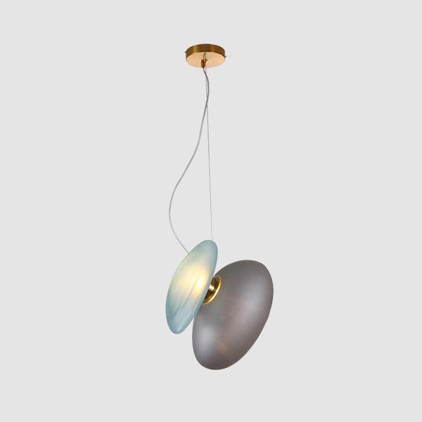 Подвесной светильник модель Translucent Frosted Glass - модель 11, ∅30см x 30см, белый, белый, теплый свет