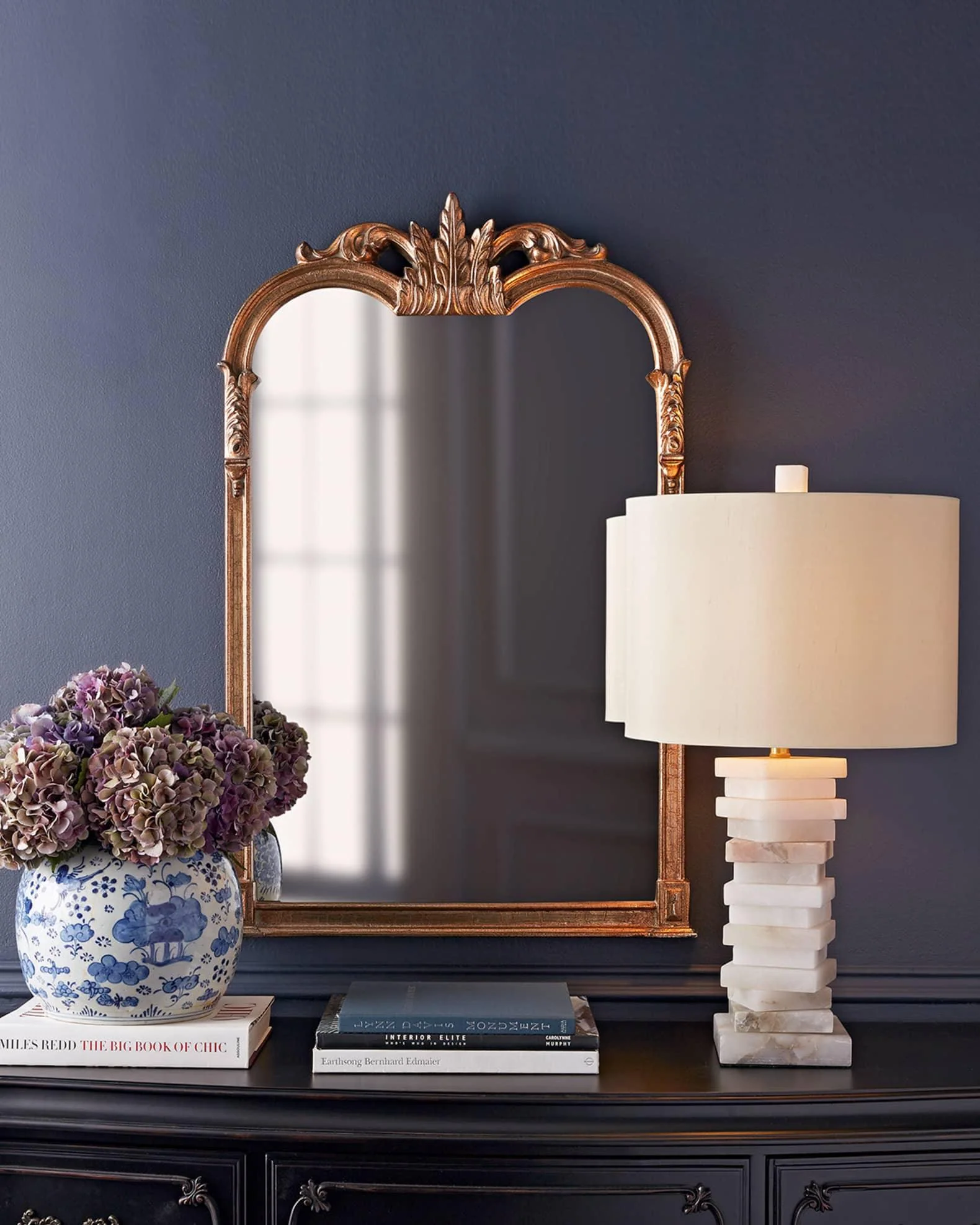 Stacked Alabaster Table Lamp - ∅ 14.2″ x H 25.6″ / Dia 36cm x H 65cm / White / AU plug