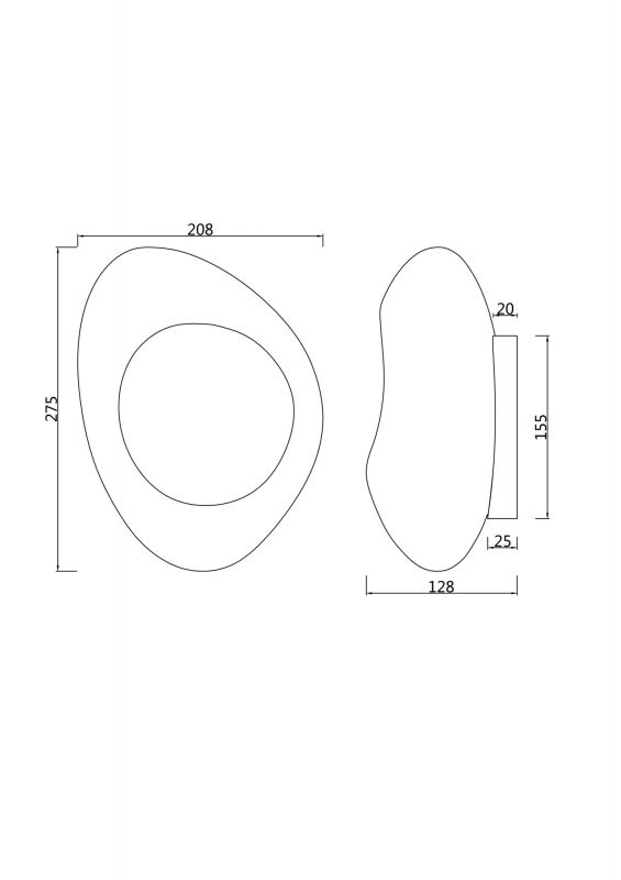 Бра Maytoni Mabell MOD306WL-01CH