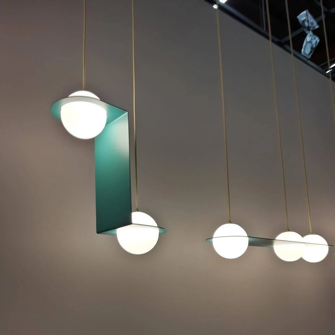 Orbion Black Pendant Lamp - Laurent-07 ∅85см x 20см, черный
