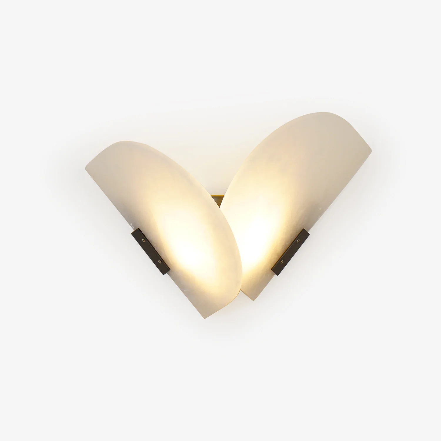 Fly Gaby Wall Lamp - Set of 2 / White & Black