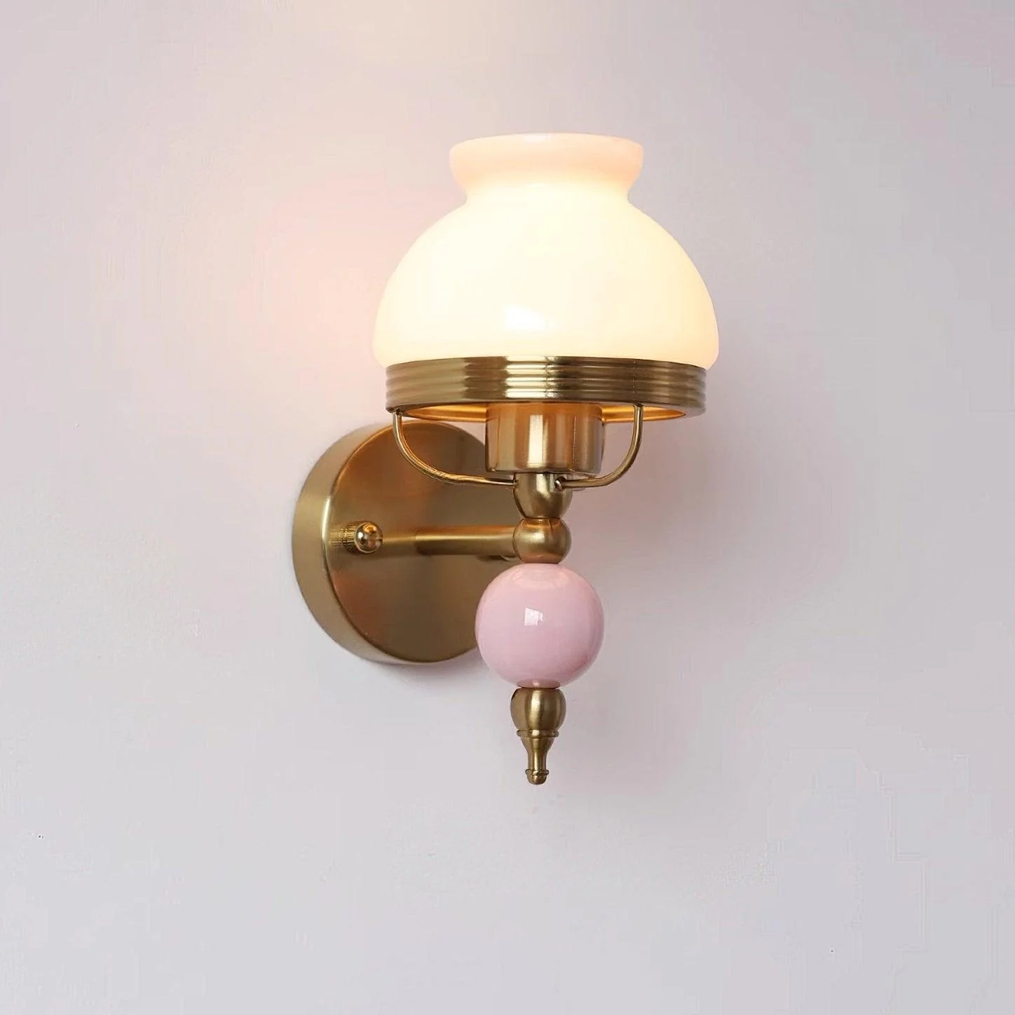 Loa Glass Wall Lamp - Model B set of 2 / Pink