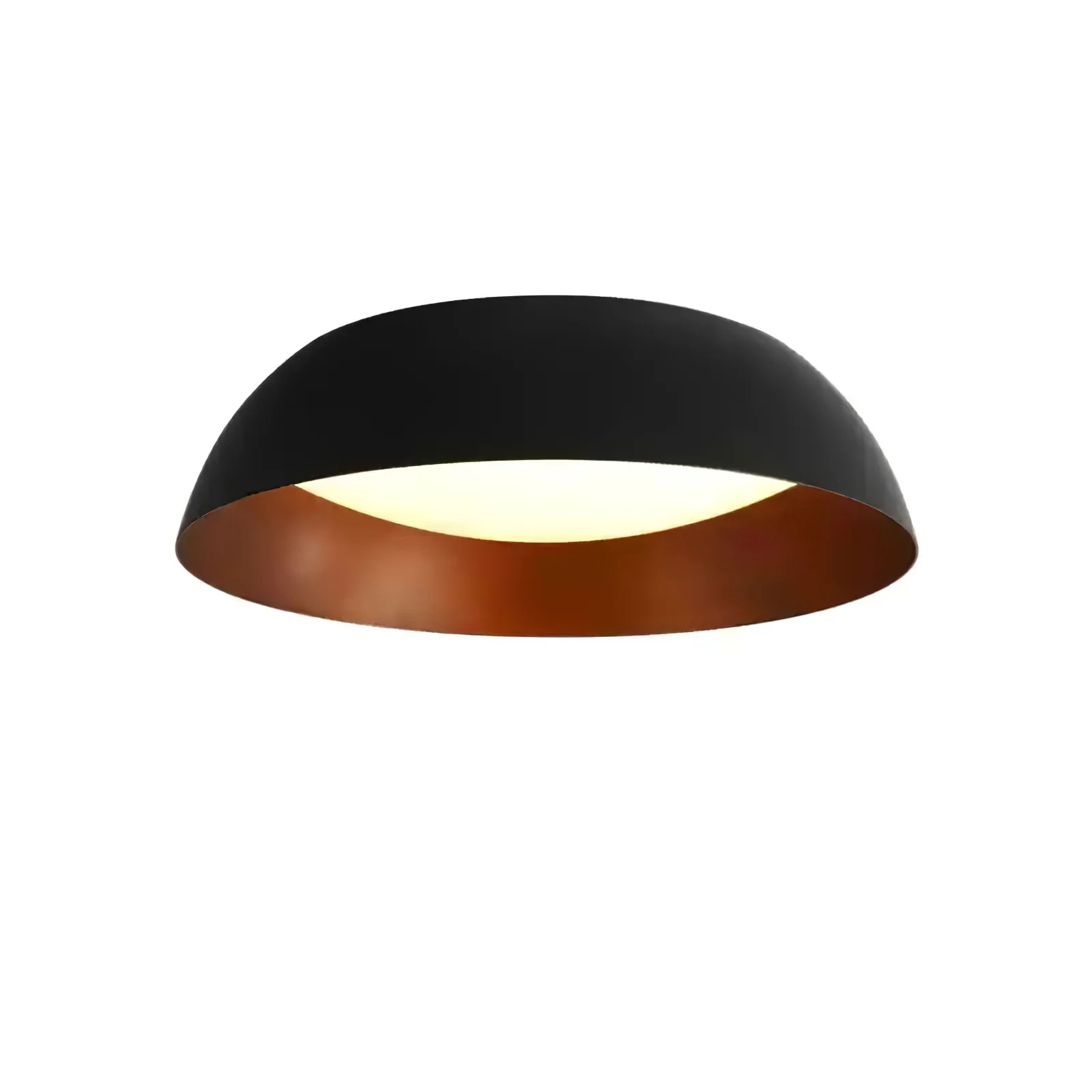 Потолочный светильник Marlow Shadow - ∅60см x 15см, черный, белый