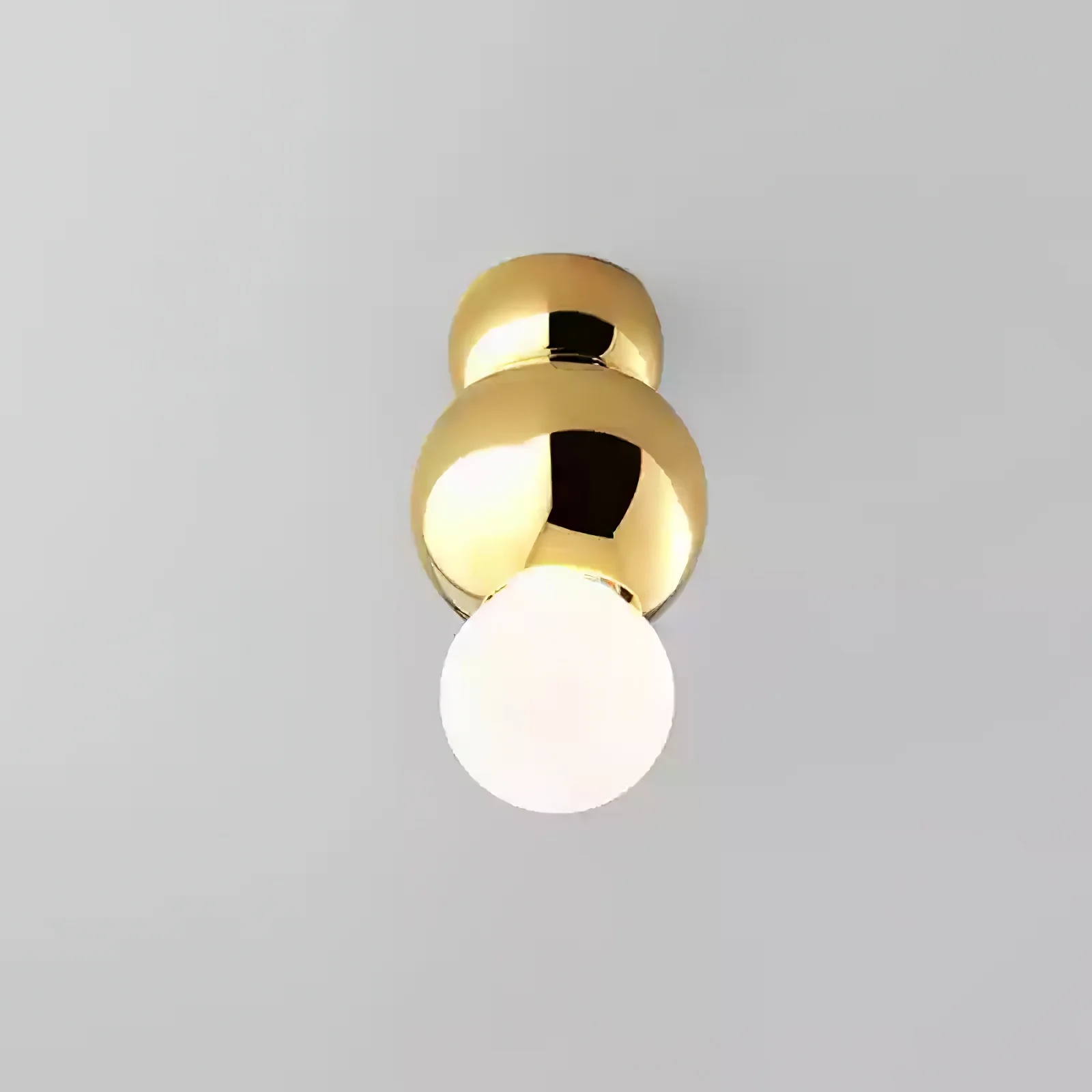 Настенный светильник Ball Mounted - 9см x 8см, черный