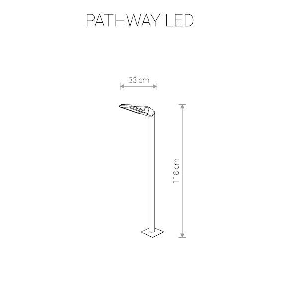 Cветильник уличный PATHWAY LED 9420