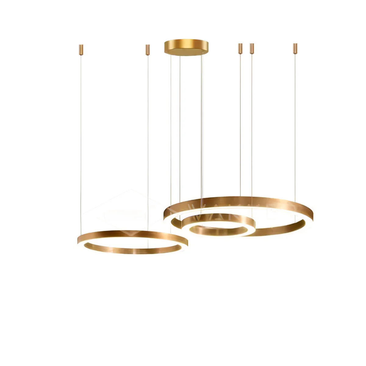 Подвесной светильник Ring LED - ∅100см, теплый свет