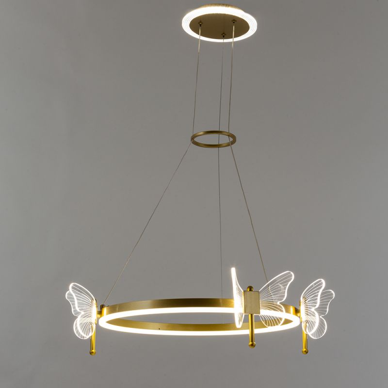Подвесная люстра Arte Lamp DARCY A2187LM-1GO