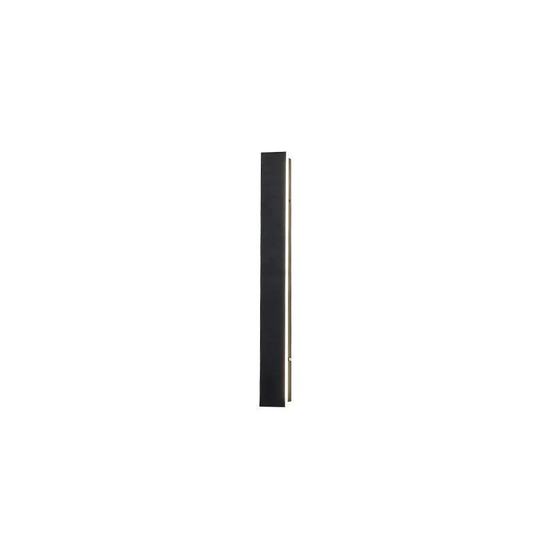Уличный светильник Long Strip Solar - ∅5см x 60см, черный, теплый свет