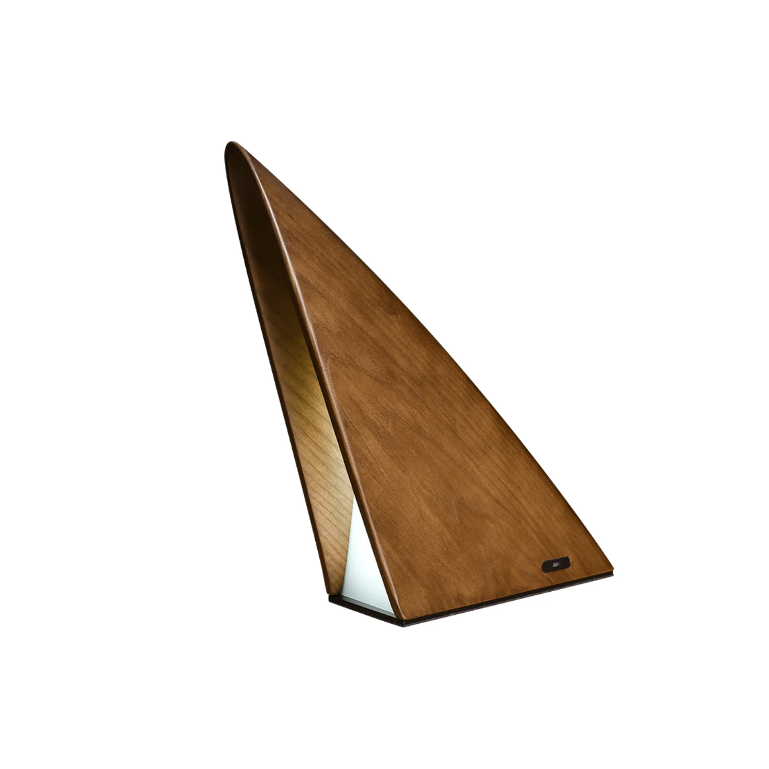 Настольный светильник Triangular - 24см x 10см x 30см, дерево, холодный свет