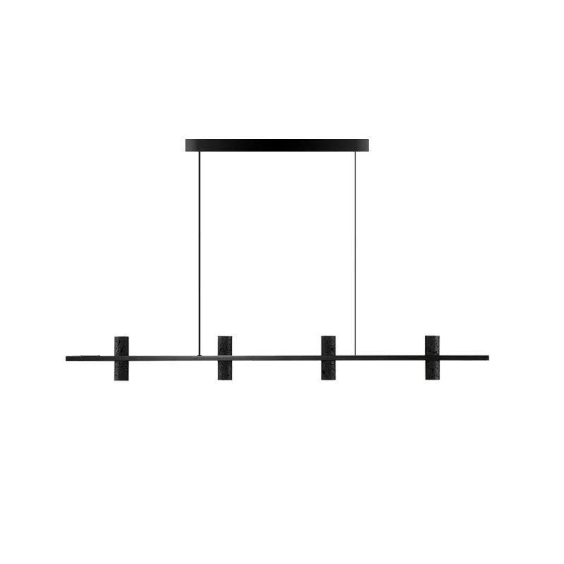 Люстра Meta Parallel - 90см x 150см, черный, теплый свет