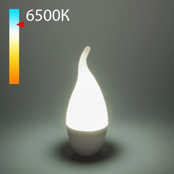 Светодиодная лампа Elektrostandart Свеча на ветру CA37 8W 6500K E14 BLE1433