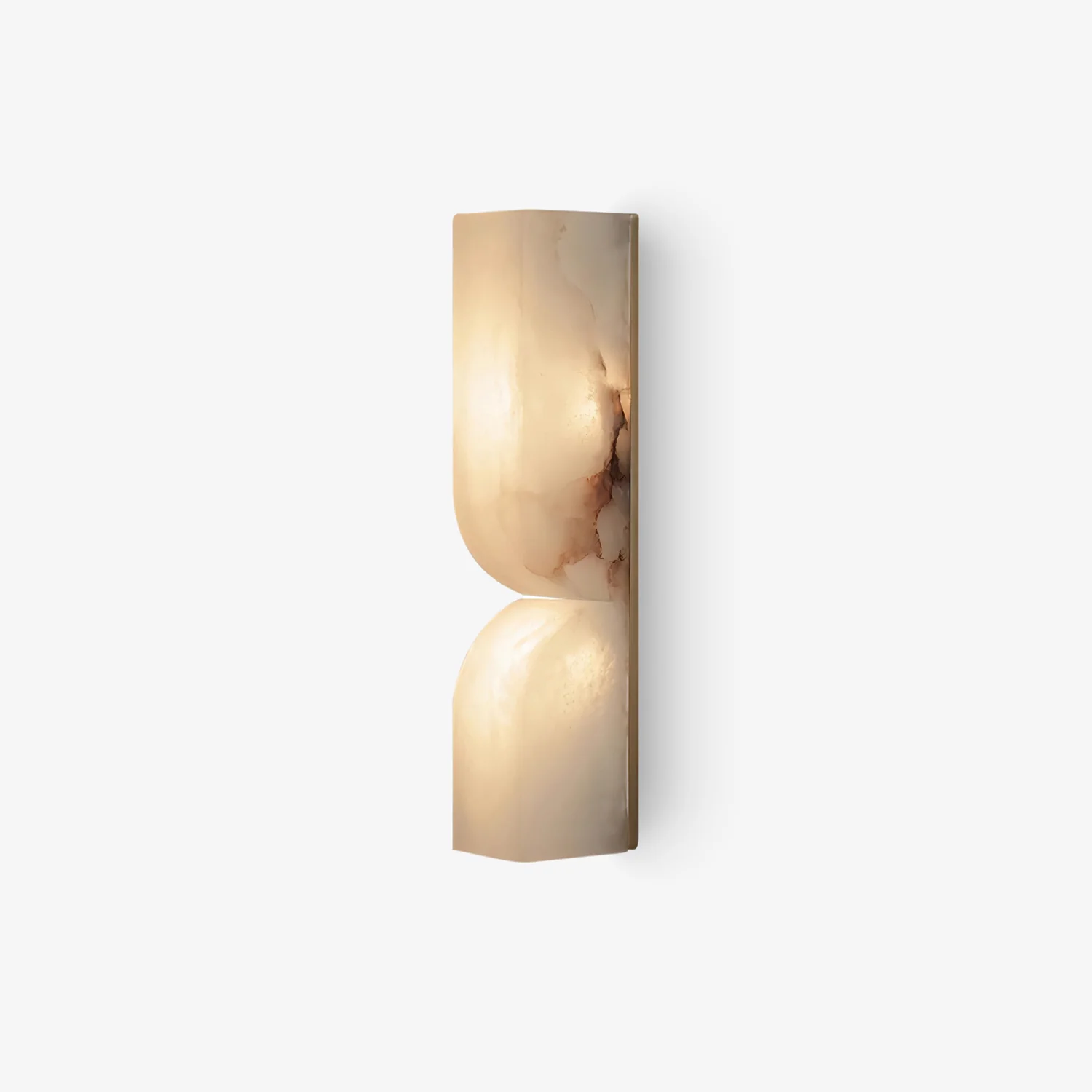 Настенный светильник Alabaster Essence - 8см x 35см, золотой, белый, теплый свет