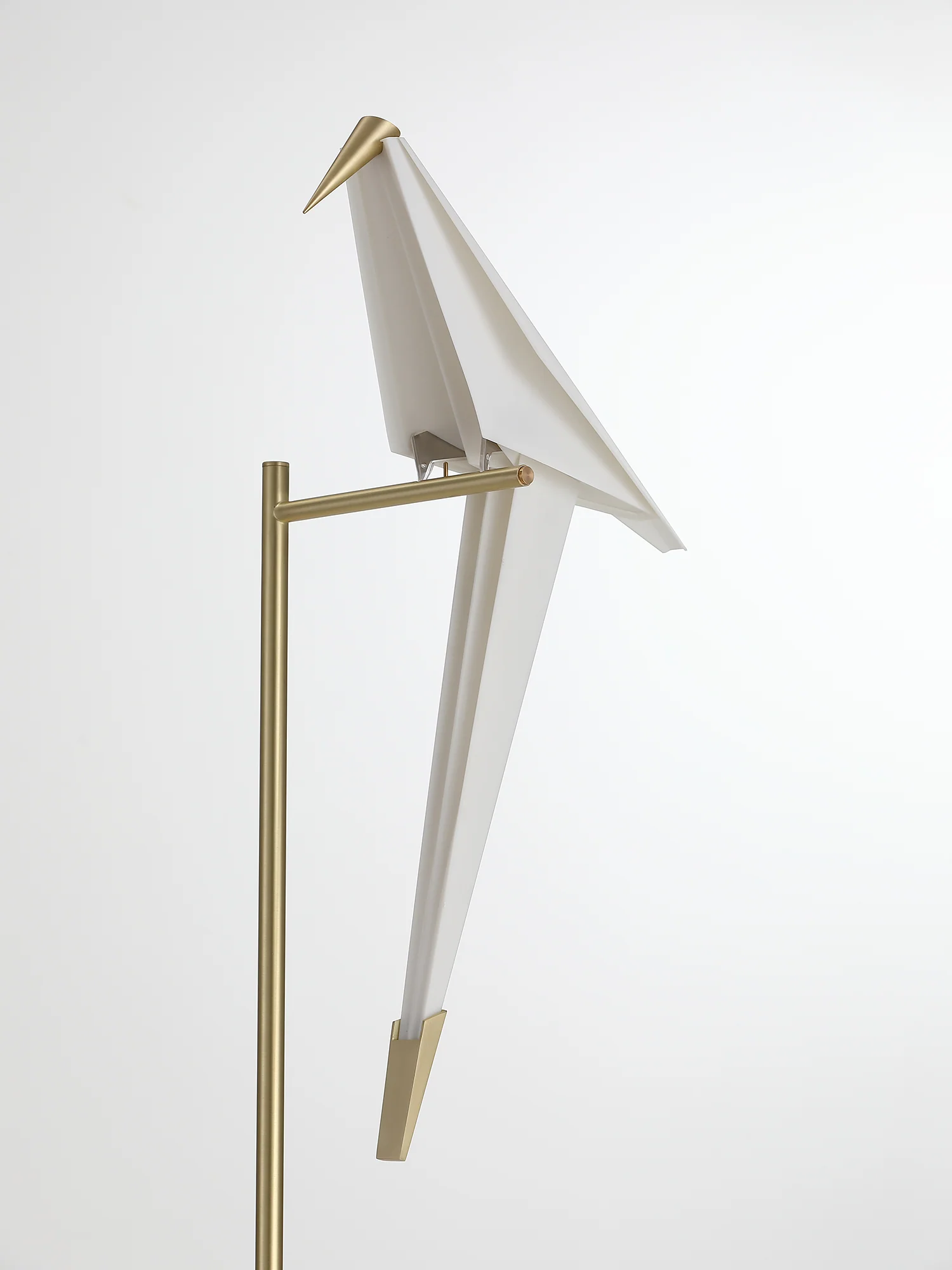 Торшер Paper Crane Bird - ∅30см x 35см x 165см, теплый свет