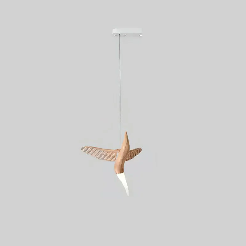 Люстра Dancer - модель E, 50см x 26см x 80см, орех, теплый свет