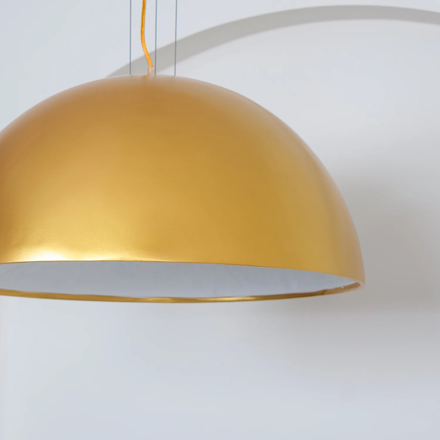 Подвесной светильник Hemisfera Suspension - ∅90см x 45см, ржаво-коричневый