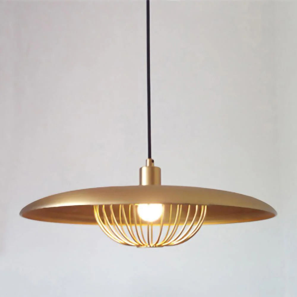 Подвесной светильник Kasa - ∅35см x 20см, медь