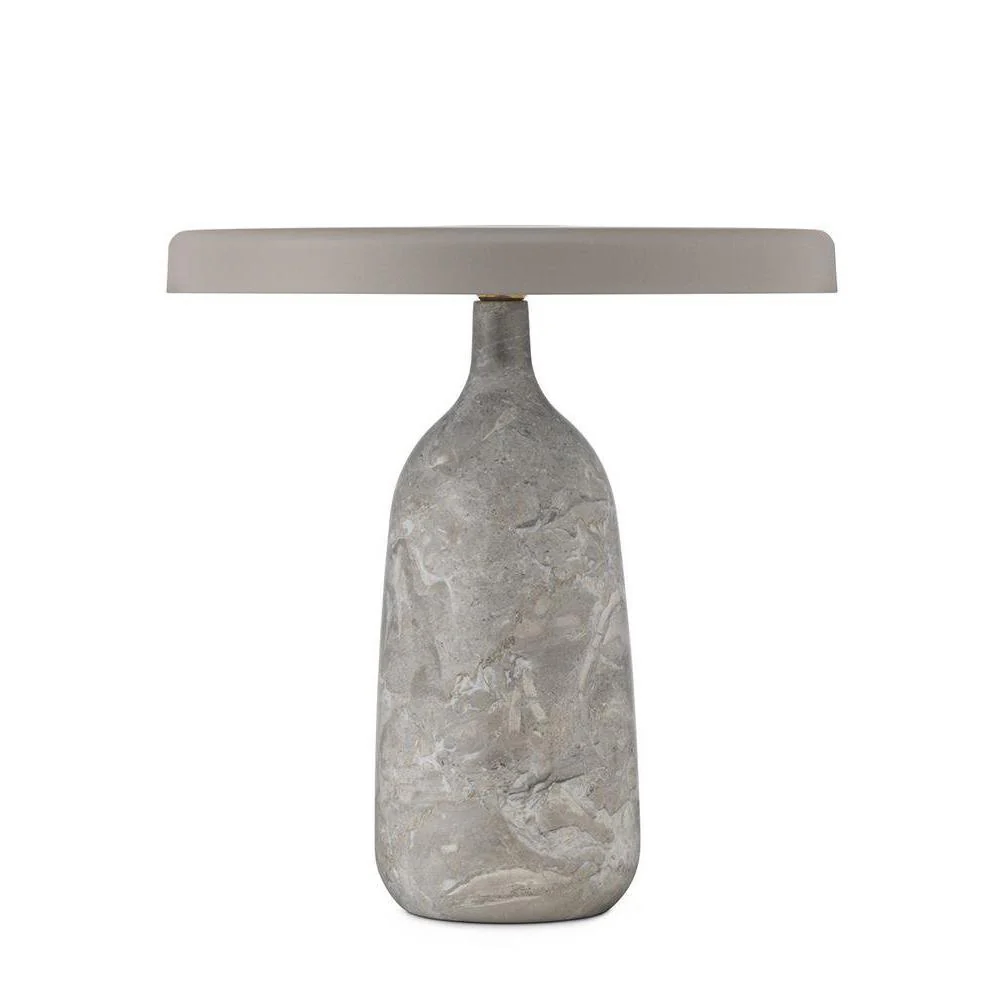 Eddy Table Lamp - ∅ 12.6″ x H 13.2″ / Dia 32cm x H 33.6cm / Grey / US plug