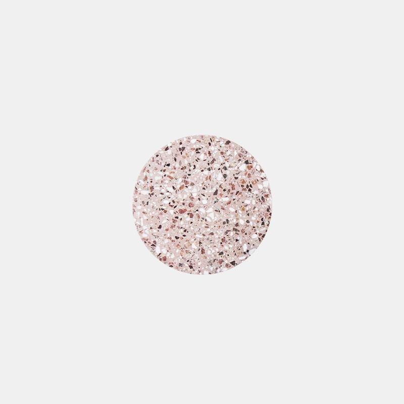 Настенный светильник Terrazzo - ∅24см x 4см, зеленый, теплый свет