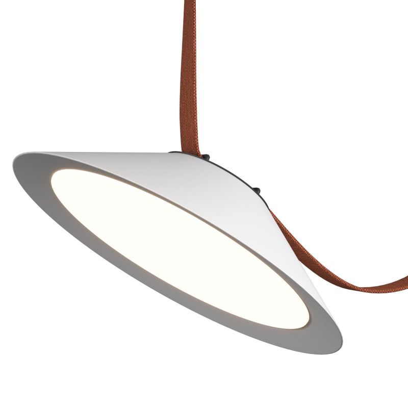 Светильник трековый ST Luce Band ST454.536.12, белый, LED 1*12W 3000K 680Lm Ra90 120 IP20 D300xH71 48V