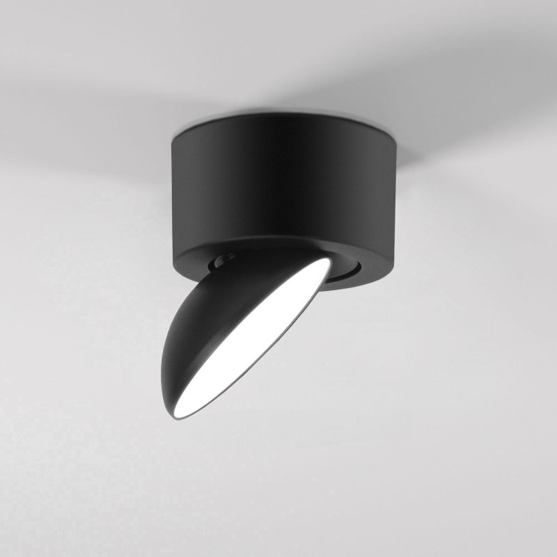 Светильник накладной светодиодный Elektrostandard Smooth 25053/LED, черный