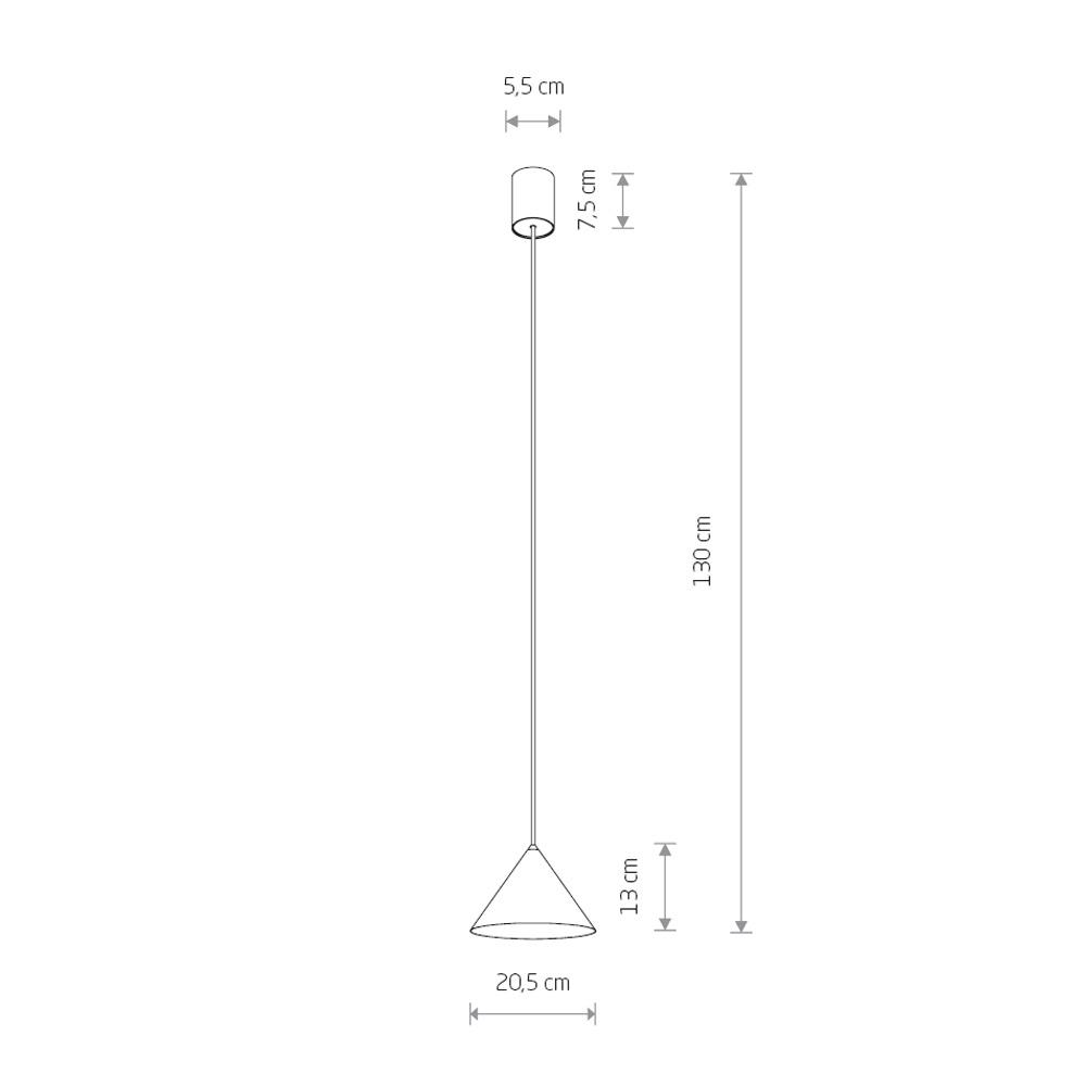 Подвесной светильник Nowodvorski Zenith S GU10 10W 7998
