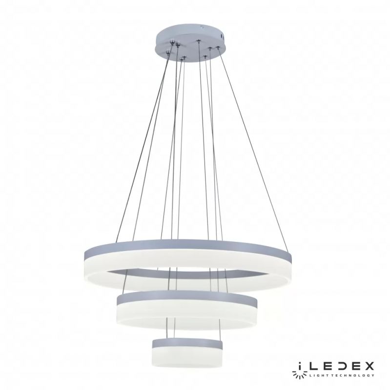 Подвесная люстра iLedex Around D0301-3 (200x400x600) WH