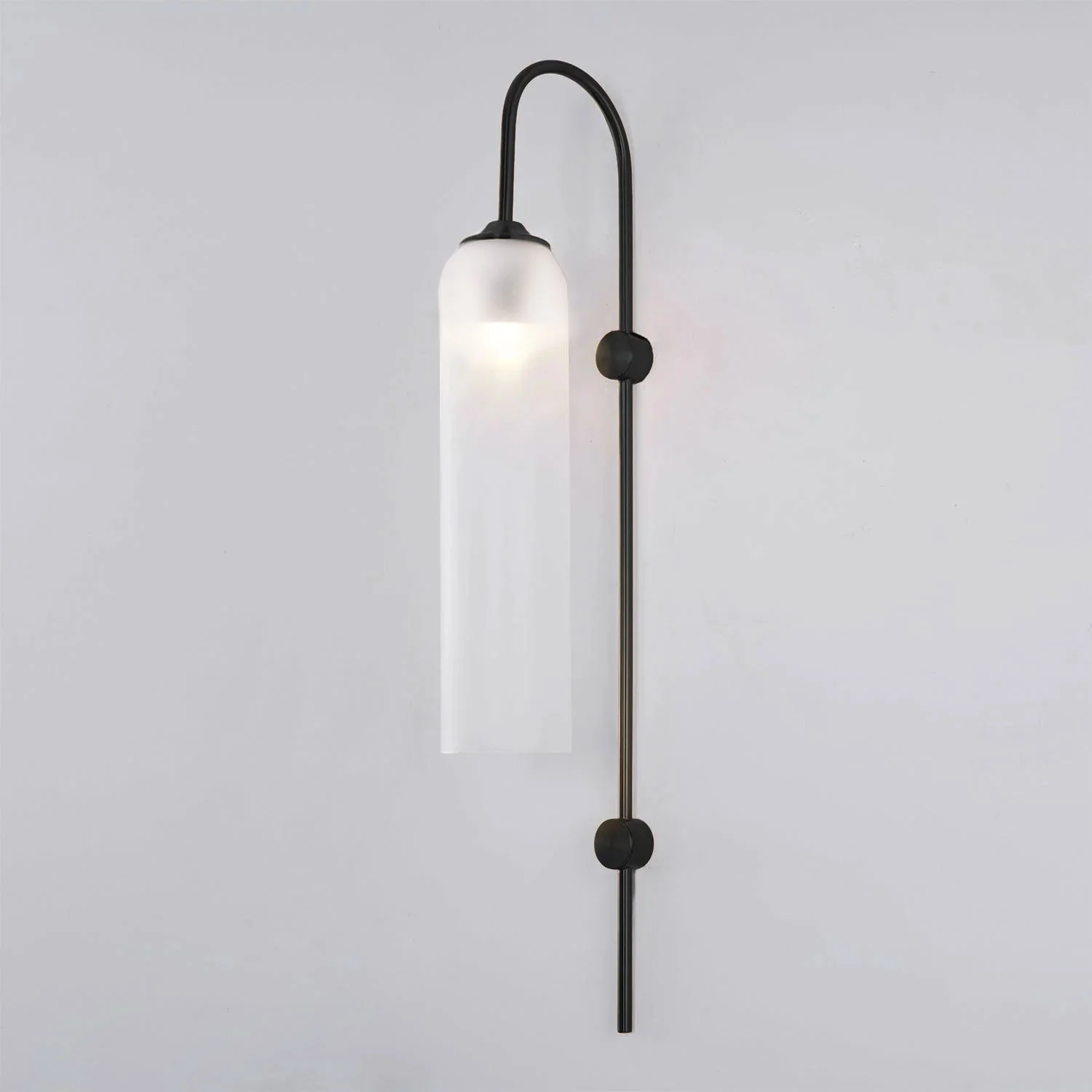 Настенный светильник Modern Glass - 19см x 80см, золотой, прозрачный