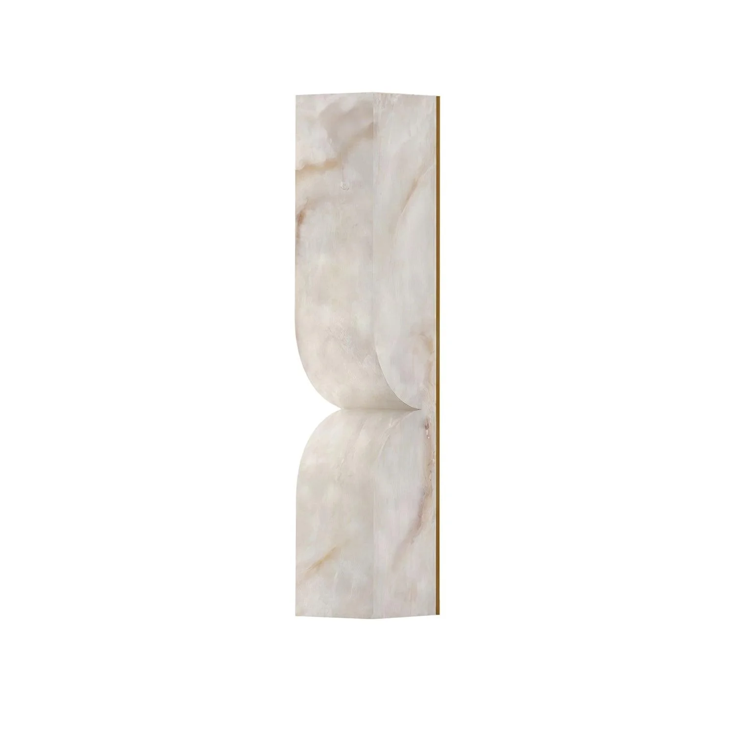 Настенный светильник Alabaster Essence - 8см x 35см, золотой, белый, теплый свет