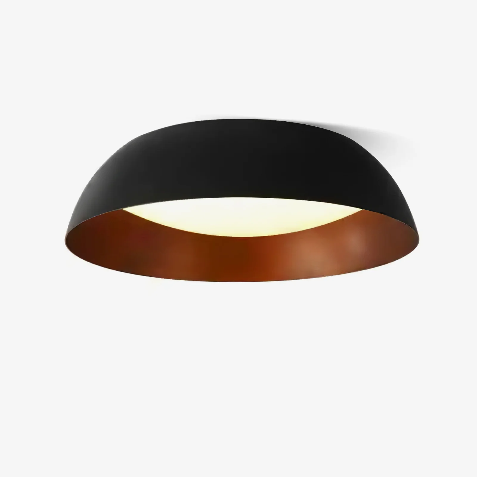 Потолочный светильник Marlow Shadow - ∅75см x 17см, черный, белый
