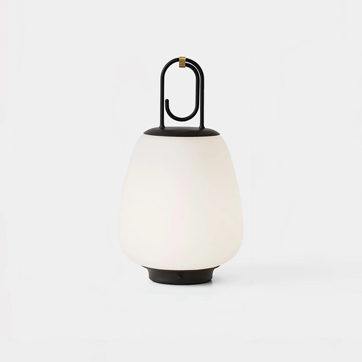 Настольный светильник Hyggelite Lantern - ∅16см x 28см, розовый, белый, теплый свет
