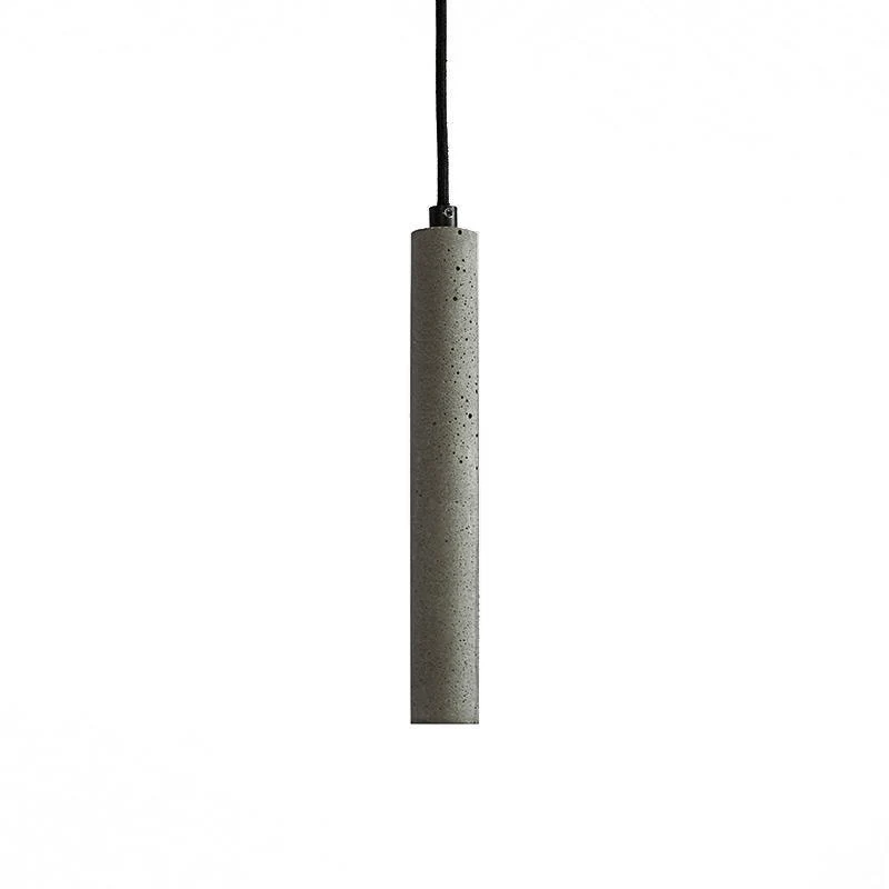 Подвесной светильник Bang Concrete - 8 подвесов ∅30см x 200см, серый бетон
